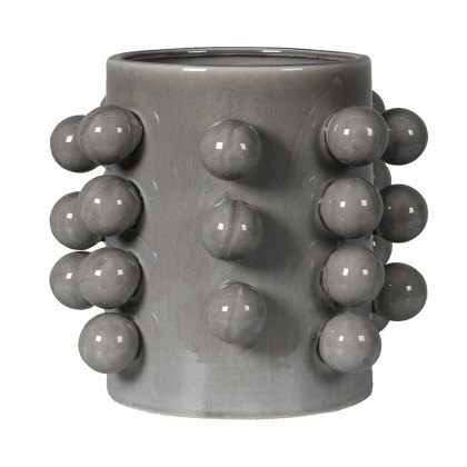Grey Bobble Vase Grey Bobble Vase