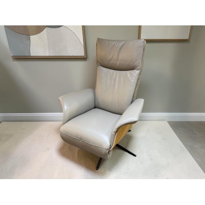 Juno Electric Recliner Quick Ship Grey