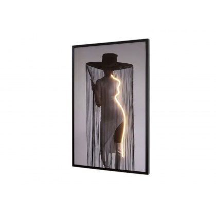 Debra Wall Art With Light