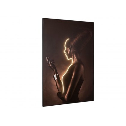 Sutton Wall Art With Light