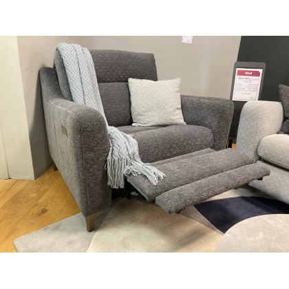 Darcy Large Sofa with 2 Power Recliners and Snuggler with Power Recliner Clearance