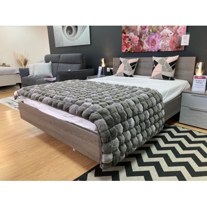 Concept Me Kingsize Bed and 2 Bedside Chests Clearance