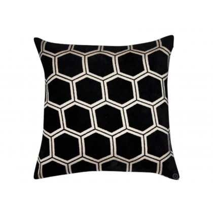 Large Ivor Black Cushion Large Ivor Black Cushion