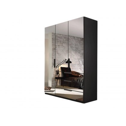 Comet 3 Door Hinged Wardrobe with Mirror Fronts