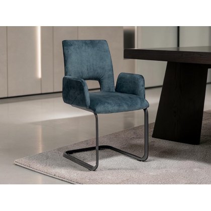 Bill Soft Cushion Dining Chair With Arms By Venjakob Bill Soft Cushion Dining Chair With Arms By Venjakob