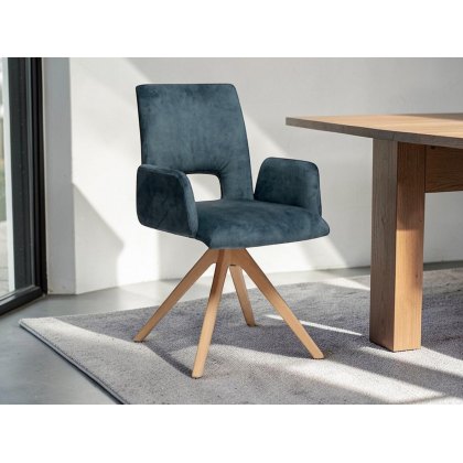 Boris Soft Cushion Dining Chair With Arms By Venjakob Boris Soft Cushion Dining Chair With Arms By Venjakob