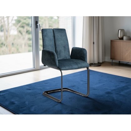 Carl Soft Cushion Dining Chair With Arms By Venjakob Carl Soft Cushion Dining Chair With Arms By Venjakob