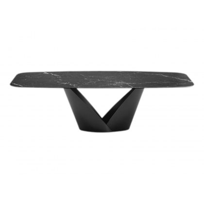 Calla Fixed Made To Order Ceramic Dining Table By Calligairs