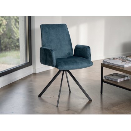 David Soft Cushion With Arms Dining Chair By Venjakob
