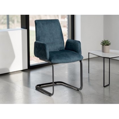 Dennis Soft Cushion Dining Chair With Arms By Venjakob