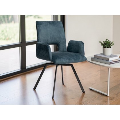 Bjorn Soft Cushion Dining Chair WIth Arms By Venjakob
