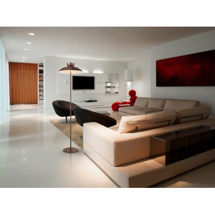 Iverson Dark Bronze Floor Lamp