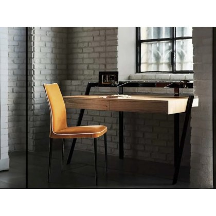 Nata High Back Metal Frame Chair By Bontempi