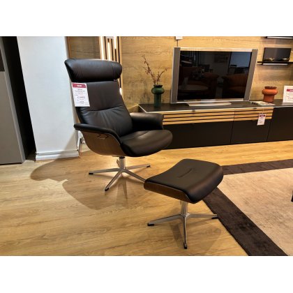 Betina Large Recliner Chair and Footstool Clearance