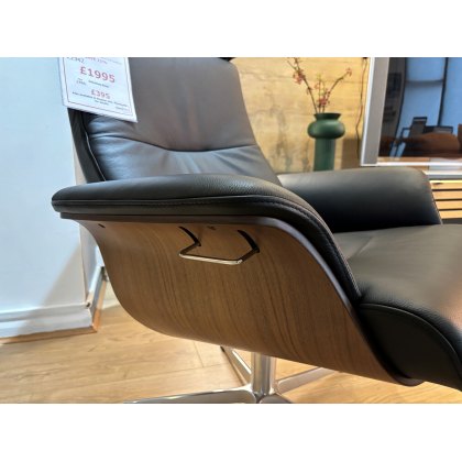 Betina Large Recliner Chair and Footstool Clearance
