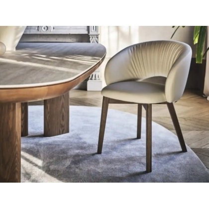 Anime Dining Chair With Wooden Legs Made To Order By Calligaris