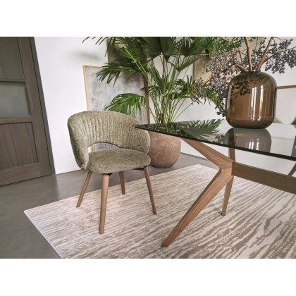 Anime Swivel Chair With Wooden Legs Made To Order By Calligaris