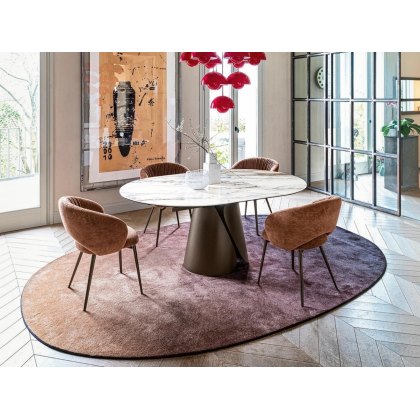 Anime Swivel Chair With Metal Legs Made To Order By Calligaris