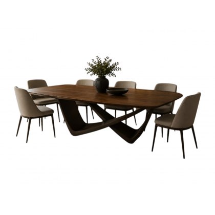 Bach Fixed Barrel Wood Top Table Bach Fixed Barrel Wood Top Table