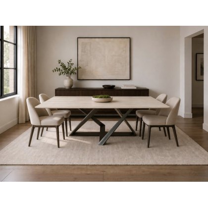Millennium Rectangular Marble Top Table Millennium Rectangular Marble Top Table