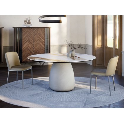 Botero Keramik Round Table By Cattelan Italia