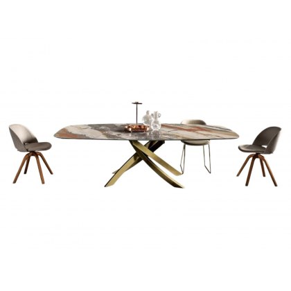 Artistico Barrel 220cm Width Table By Bontempi