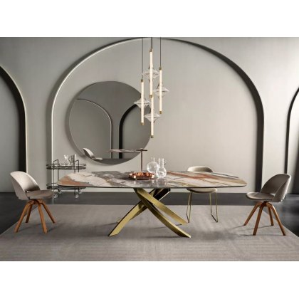Artistico Barrel 220cm Width Table By Bontempi