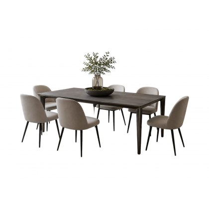 Duke 160cm x 90cm Rectangular Fixed Table By Bontempi