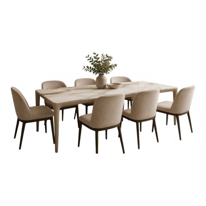 Duke 190cm x 100cm Rectangular Fixed Table By Bontempi