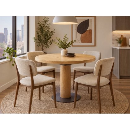 Venjakob ET 692 Kono Round Extending Table Venjakob ET 692 Kono Round Extending Table