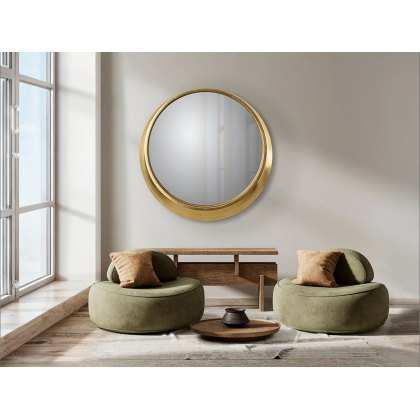 Arlo Round Gold Mirror Arlo Round Gold Mirror