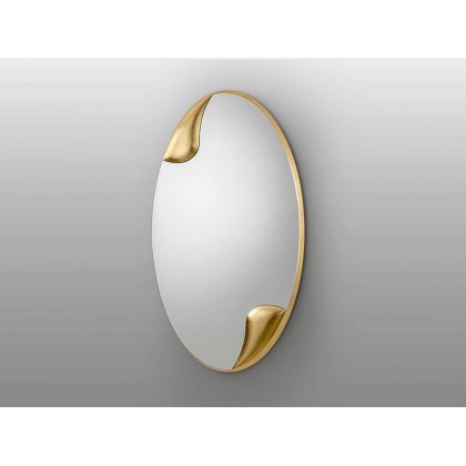 Delilah Oval Gold Mirror Delilah Oval Gold Mirror