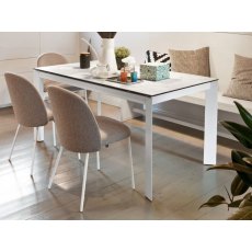 Baron Extending table 130x85cms with a Ceramic top by Connubia
