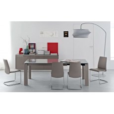 Omnia Glass Extending Table 180x100cms By Calligaris