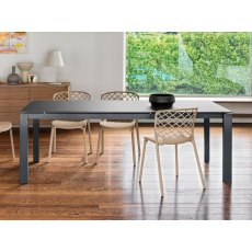 Baron 160x85cms Extending table Ceramic Top by Connubia