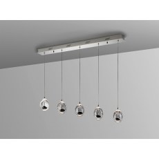 Catania 5 Light Dimmable Pendent Bar