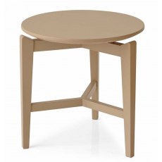 Calligaris Symbol Wooden Top Round Coffee Table