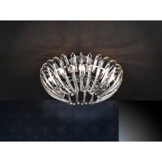 Temple Ceiling Light In Chrome Temple Ceiling Light In Chrome