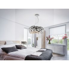 Dari Hanging Ceiling Light In Chrome Dari Hanging Ceiling Light In Chrome