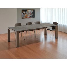 Sigma Ceramic Table 160cm x 90cm Extending By Connubia Sigma Ceramic Table 160cm x 90cm Extending By Connubia