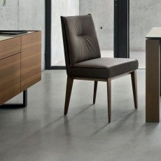 Romy Chair With Wooden Legs By Calligaris