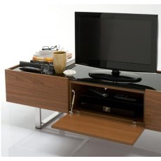 Horizon TV stand Glass Top By Calligaris