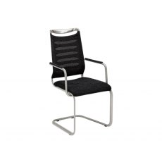 Venjakob Lilli Plus Armchair With a Striped Optic Back