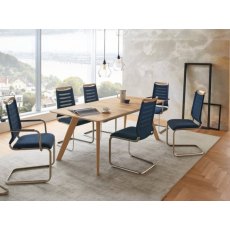 Venjakob Lilli Plus Armchair With a Striped Optic Back