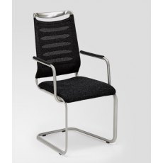 Venjakob Lilli Plus Armchair With a Striped Optic Back
