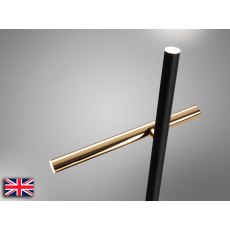 Peyton Gold and Black Floor Lamp