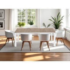 Eminence 160cm Extending Melamine Top Table by Connubia
