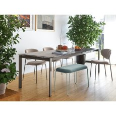 Eminence Fast Extending Table With Metal Legs By Connubia Eminence Fast Extending Table With Metal Legs By Connubia