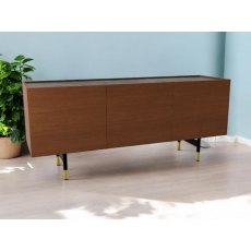 Horizon 3 Door Storage Sideboard With High Legs Made To Order By Calligaris