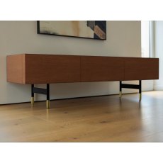 Horizon TV Stand with High Legs Made To Order By Calligaris